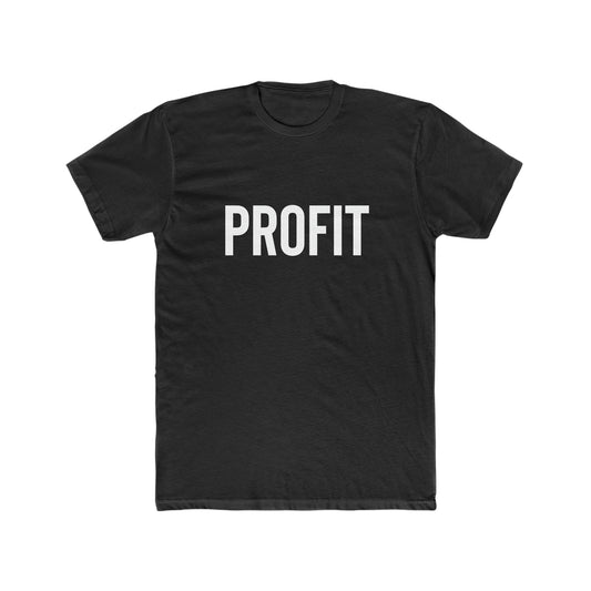 Profit Graphic Tshirt Design Graphic Tee Comfortable Cotton Crew Tee