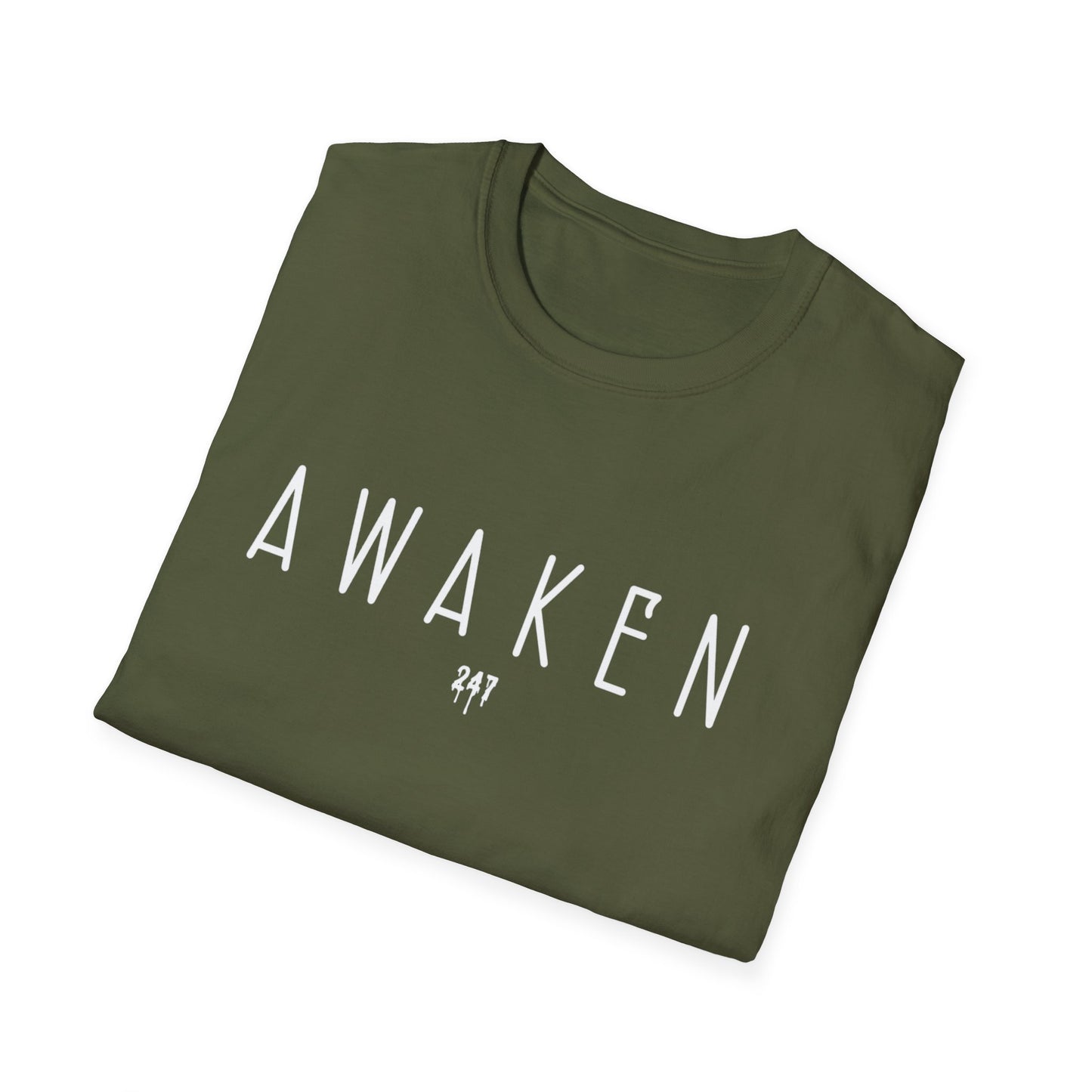 Awaken Graphic Tshirt Unisex Softstyle T-Shirt