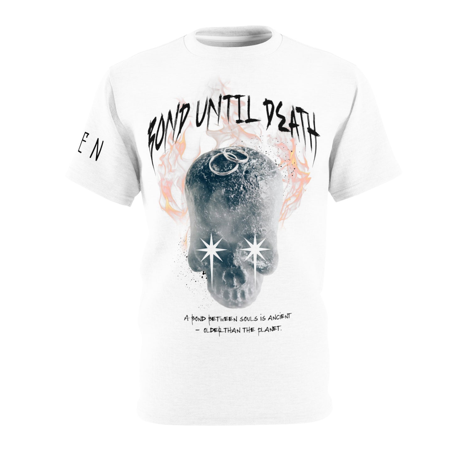 Bond Until Death Graphic Tshirt Unisex Cut & Sew Tee (AOP)