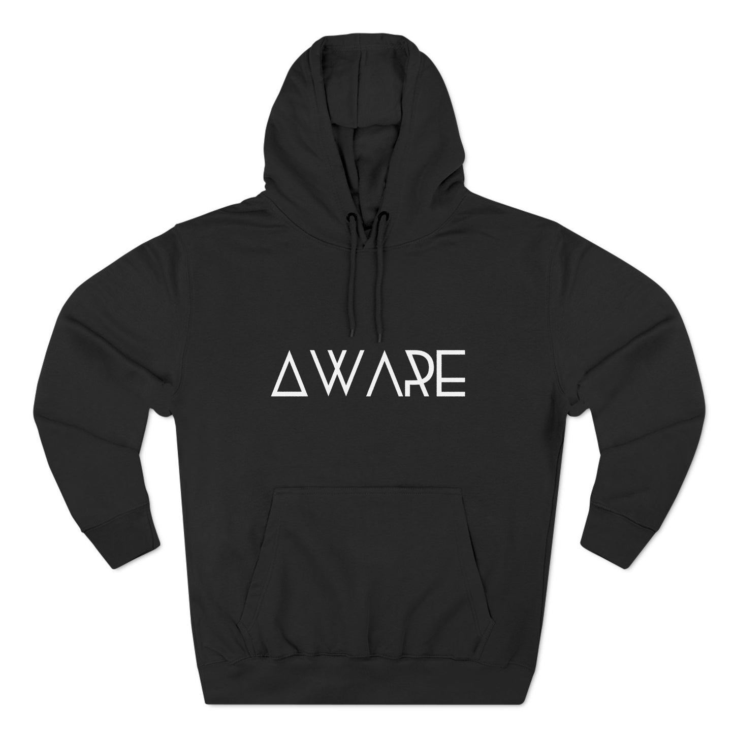 Three-Panel Fleece Hoodie