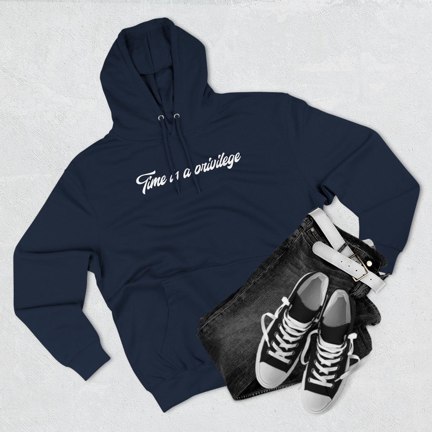 Time is a Privilege - Graphic Hoodie