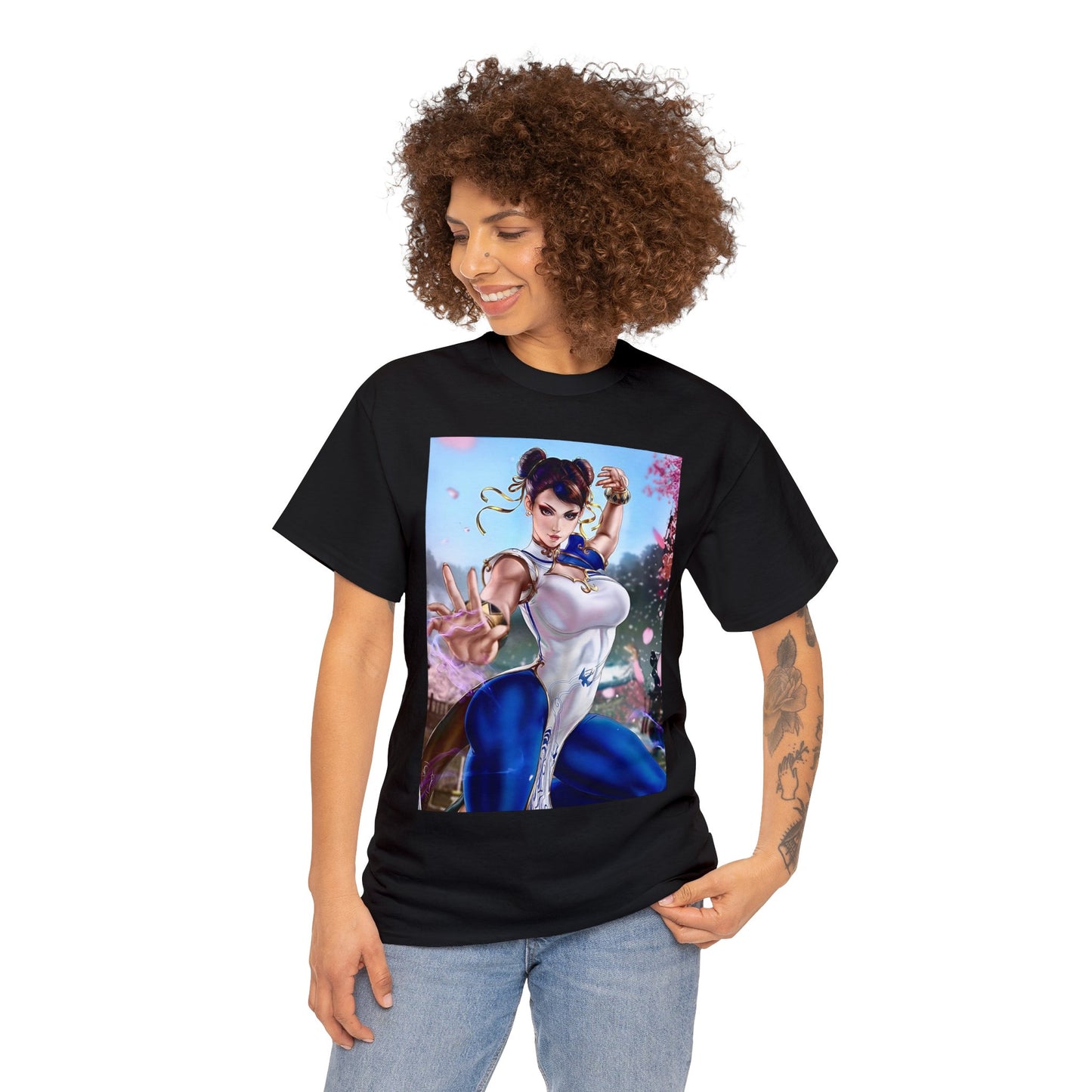 Chin-Li Street Fighter Graphic T-Shirt Gaming T-shirt