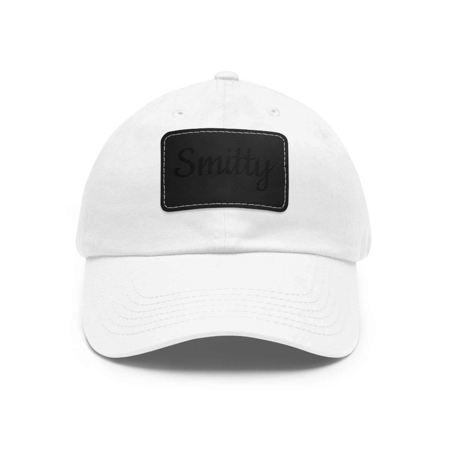 Dad Hat with Leather Patch