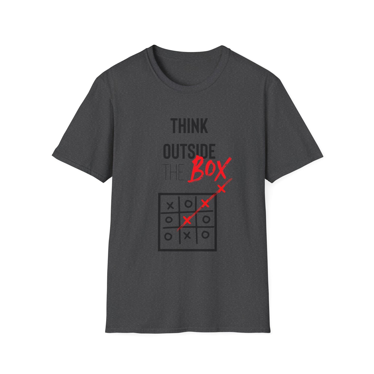 Think Outside The Box T-shirt Unisex Softstyle T-Shirt