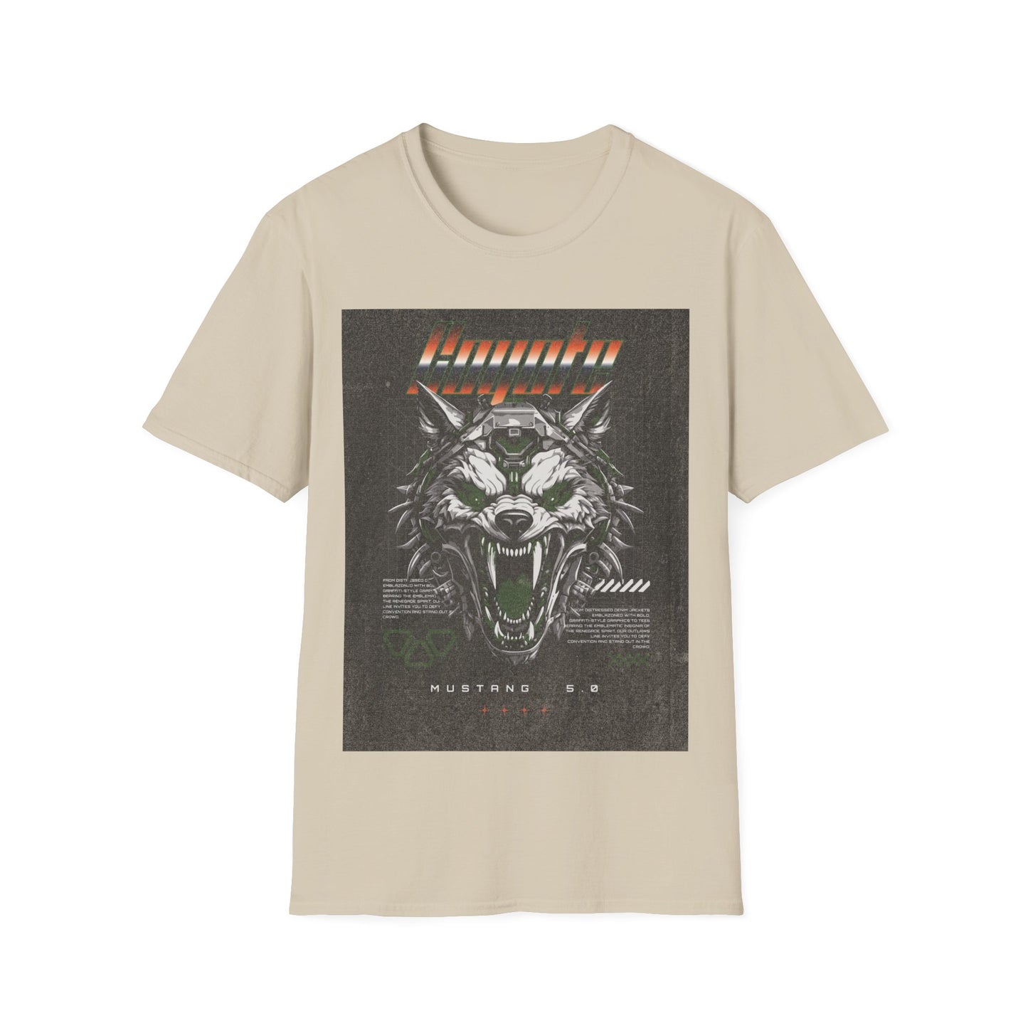 Coyote Graphic T-shirt Unisex Softstyle T-Shirt