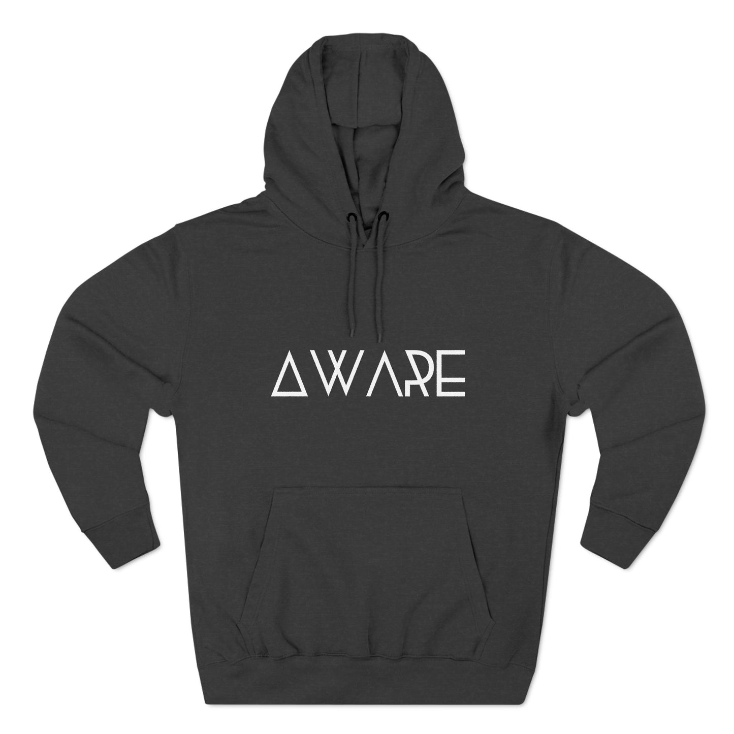 Three-Panel Fleece Hoodie