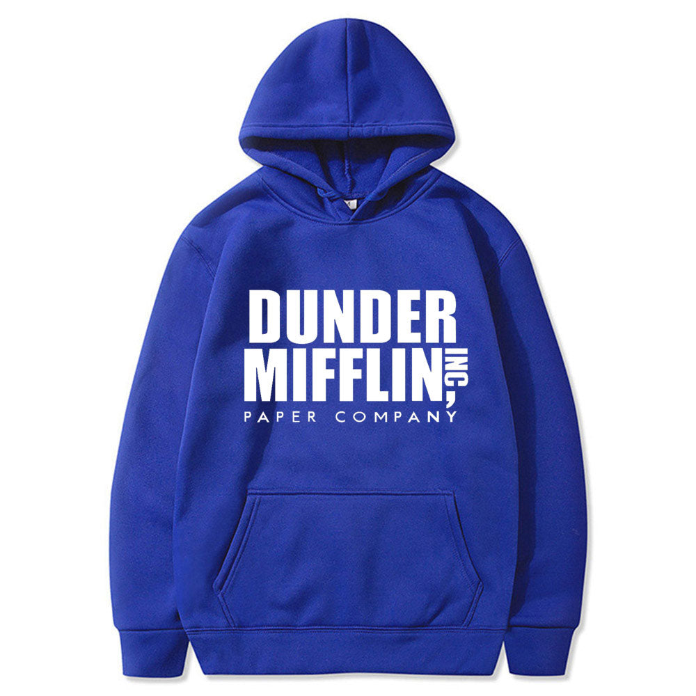 Harajuku The Office Sweatshirt Men/Woemn Fleece Hoodies Dunder Mifflin Paper Inc Hoodie Unisex Crewneck Moletom Feminino Hoody