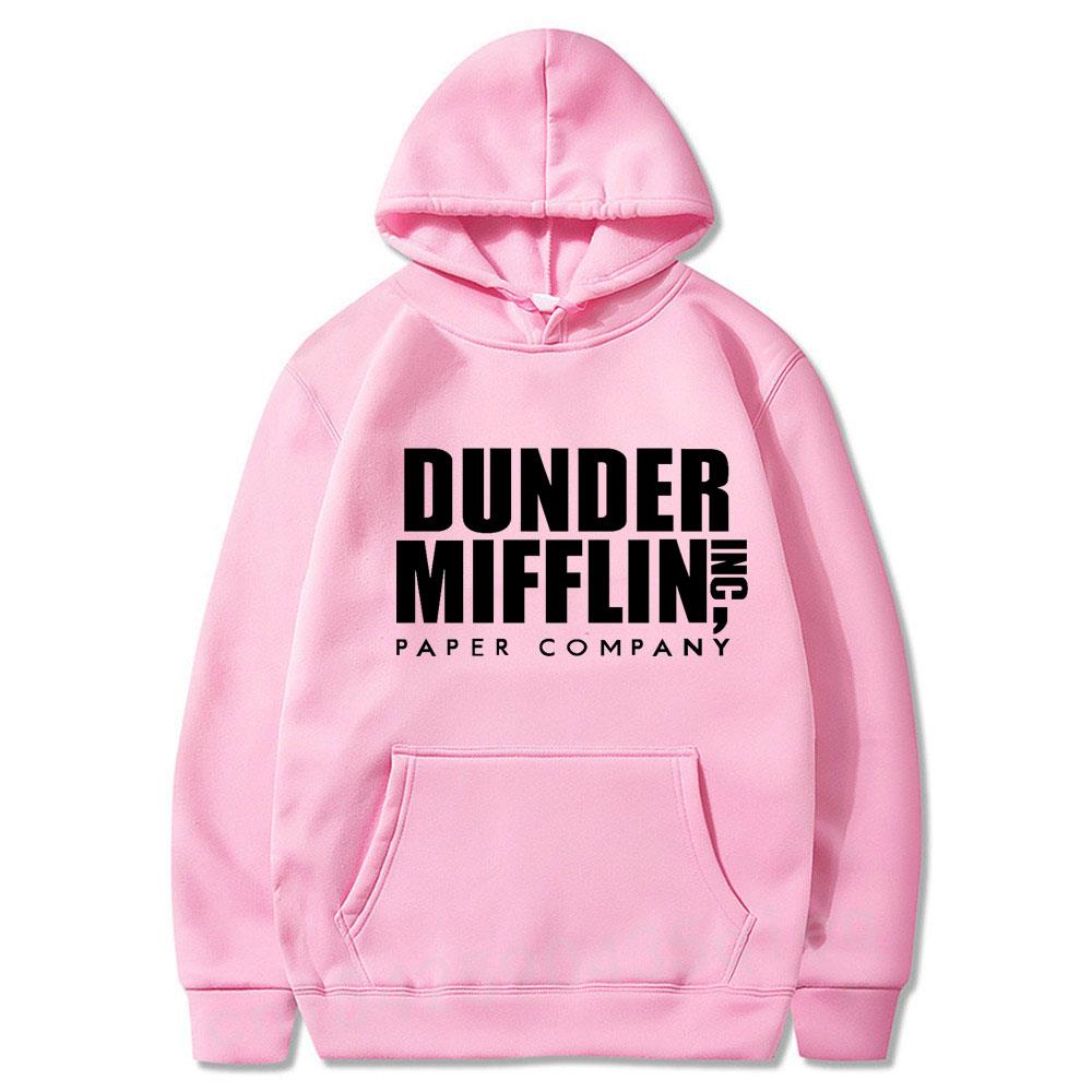 Harajuku The Office Sweatshirt Men/Woemn Fleece Hoodies Dunder Mifflin Paper Inc Hoodie Unisex Crewneck Moletom Feminino Hoody