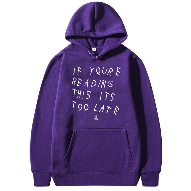 Drake Letter Hoodie