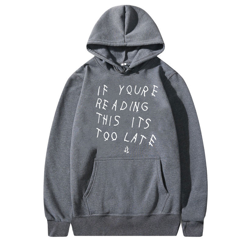 Drake Letter Hoodie