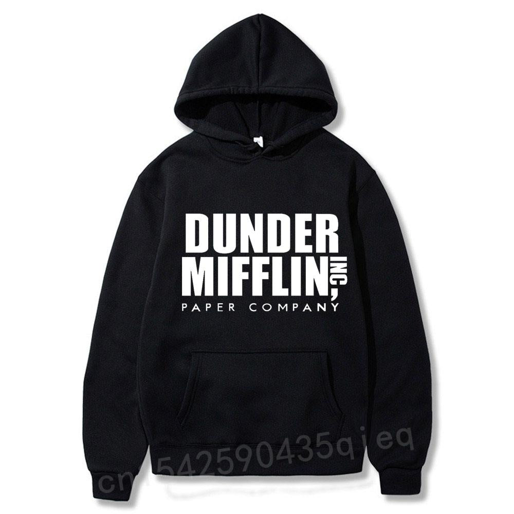 Harajuku The Office Sweatshirt Men/Woemn Fleece Hoodies Dunder Mifflin Paper Inc Hoodie Unisex Crewneck Moletom Feminino Hoody